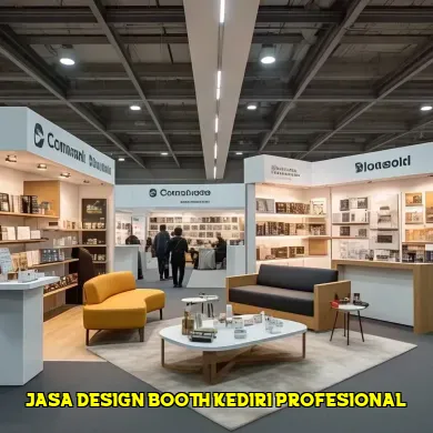 jasa design booth kediri profesional